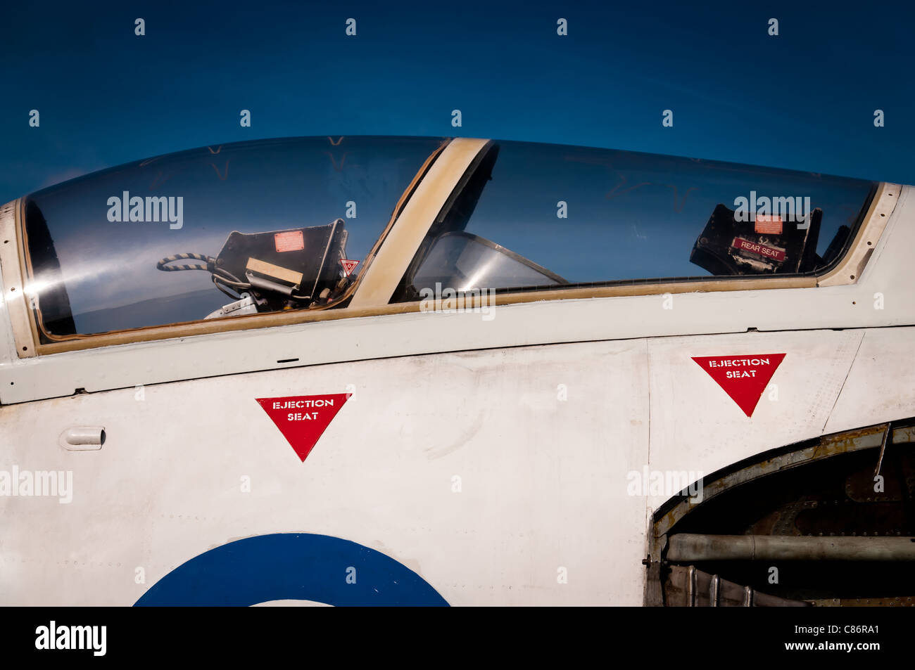 Die Überdachung des einen Blackburn Buccaneer s. 1. Stockfoto