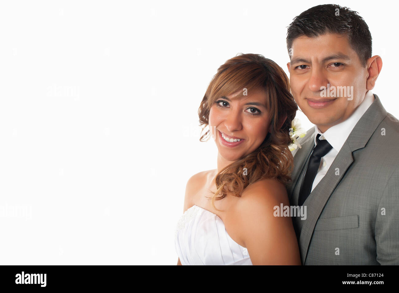 Braut und Bräutigam Brautpaar Stockfoto