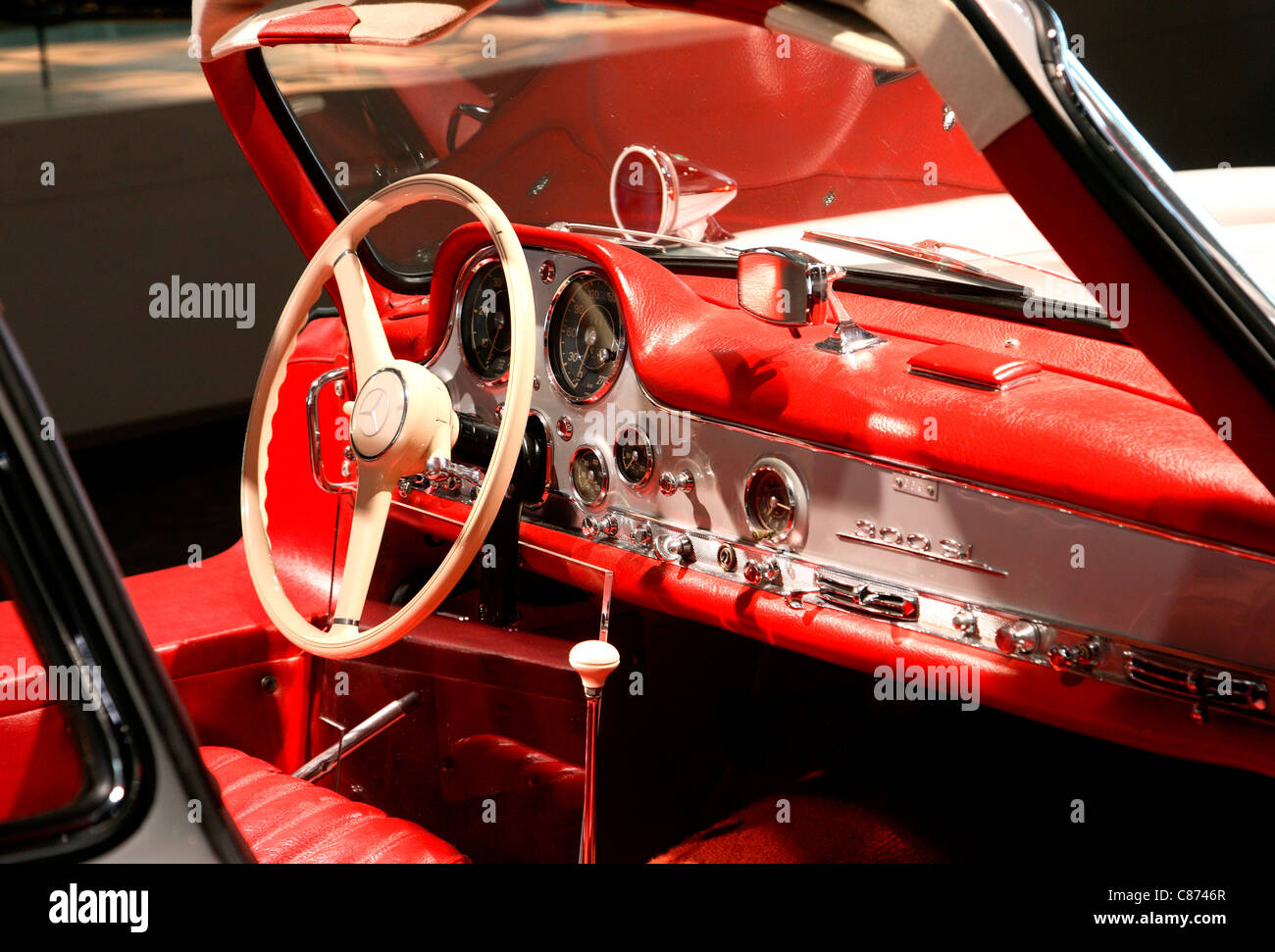 Mercedes 300 SL Mercedes Benz Museum Deutschland Stockfoto