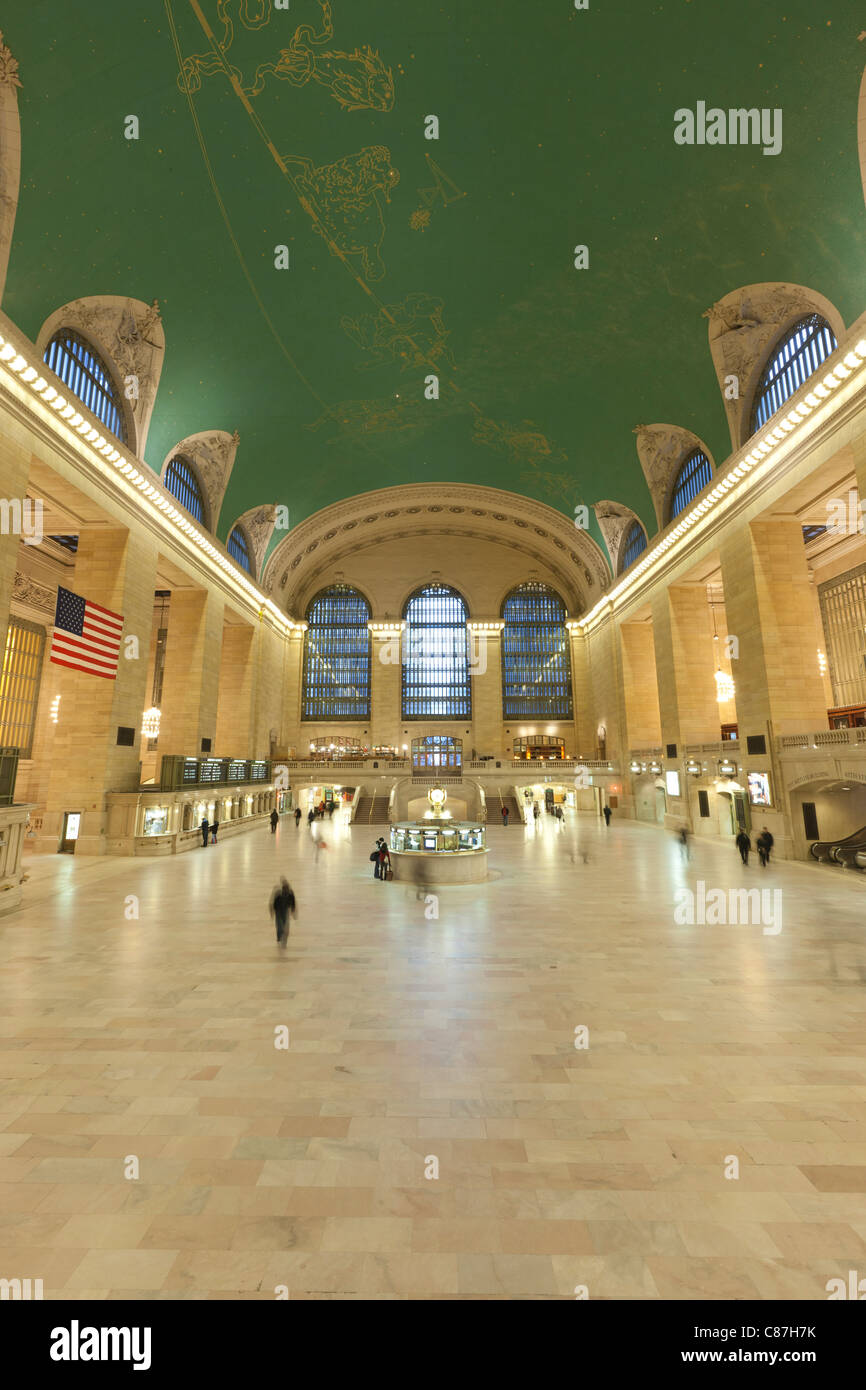 Die Haupthalle des Grand Central Terminal in New York City. Stockfoto