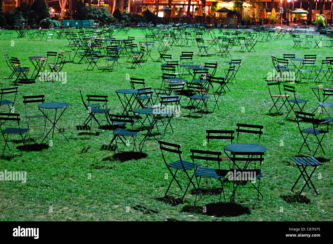 Bryant Park in New York City Stockfoto