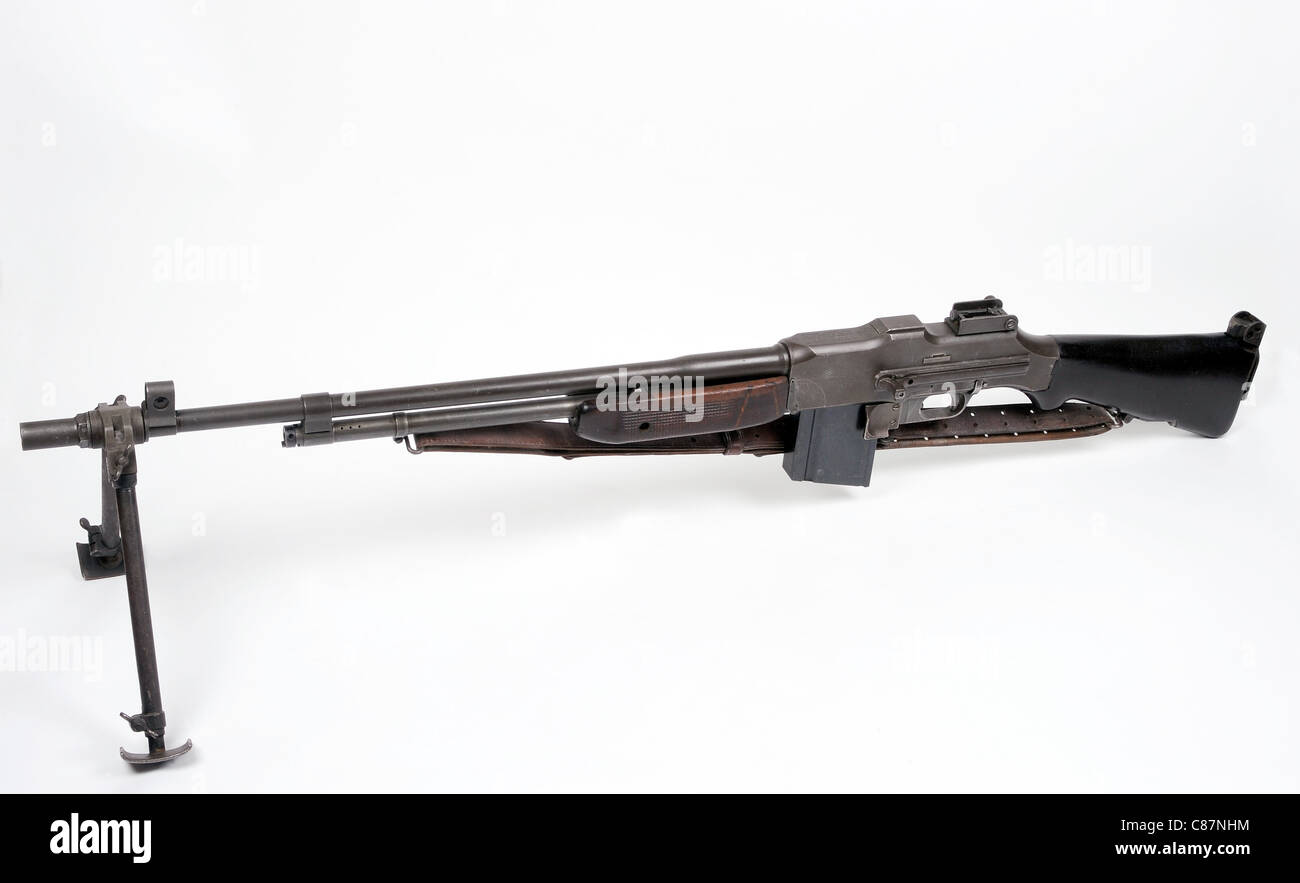 .30 automatische Gewehr BAR M1918 browning. Ein automatische Kader im ersten Weltkrieg entwickelt und eingesetzt durch WWII, Korea, Vietnam Stockfoto