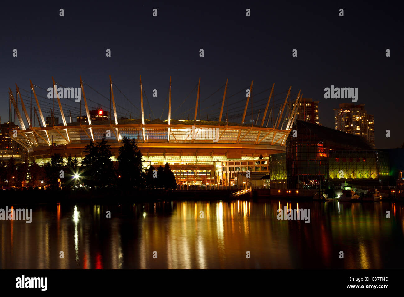 Das BC Place Stadium in Vancouver British Columbia Stockfoto