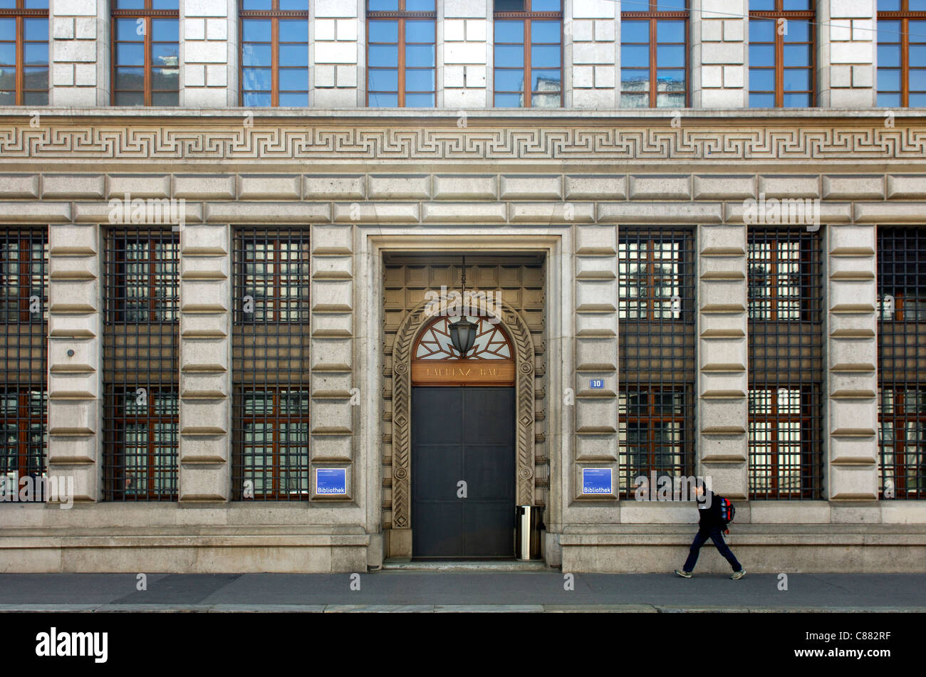 Laurenz Gebäude, Bibliothek der Kunst Museum, Kunstmuseum, Basel, Basel, Schweiz Stockfoto