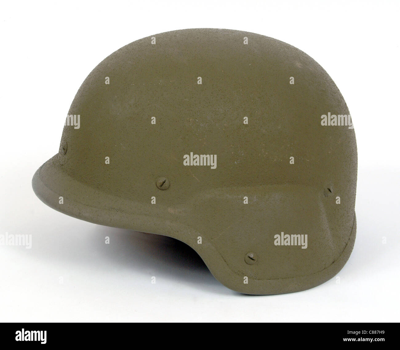 Amerikanische PASGT Kevlar Bekämpfung Schutzhelm. Während des zweiten Golfkrieges verwendet Stockfoto