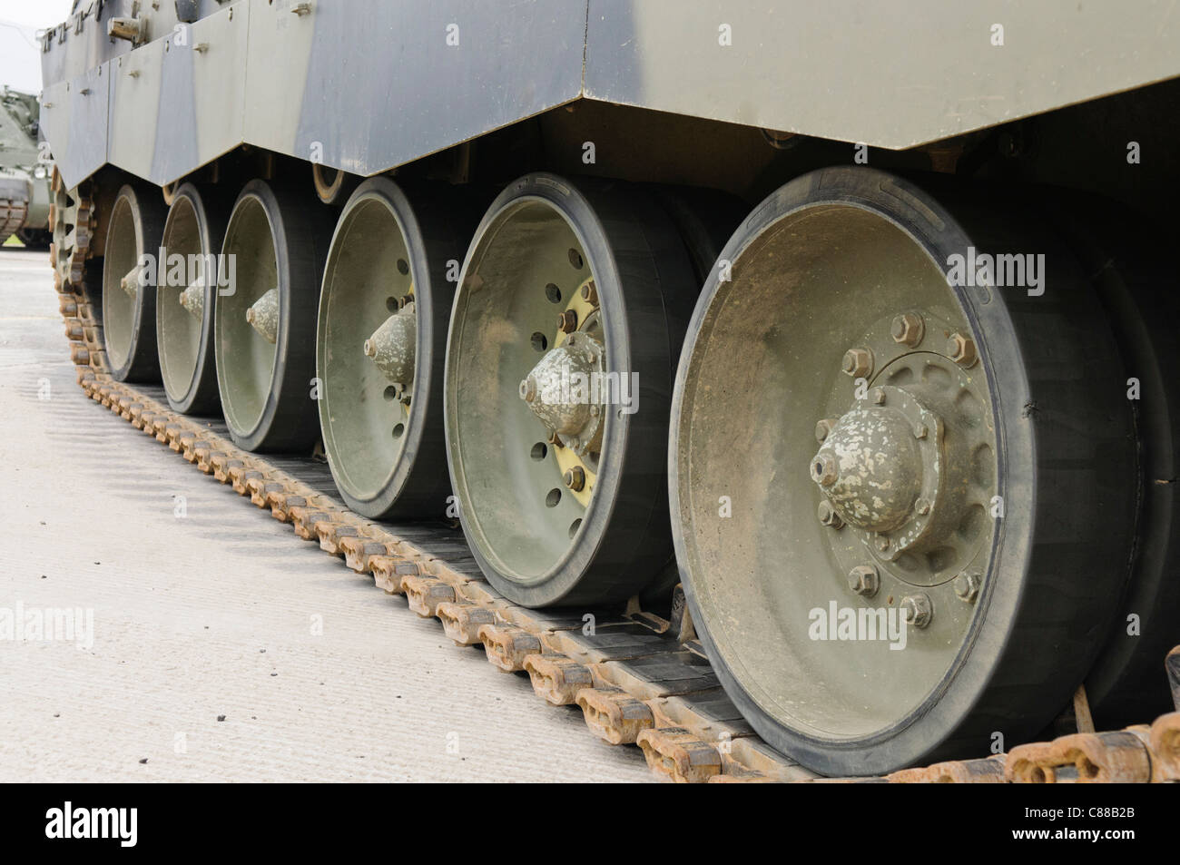 Challenger 2 tank Titel Stockfoto