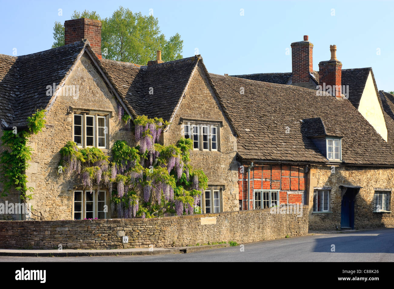 Lacock Chippenham, Wiltshire England Stockfoto