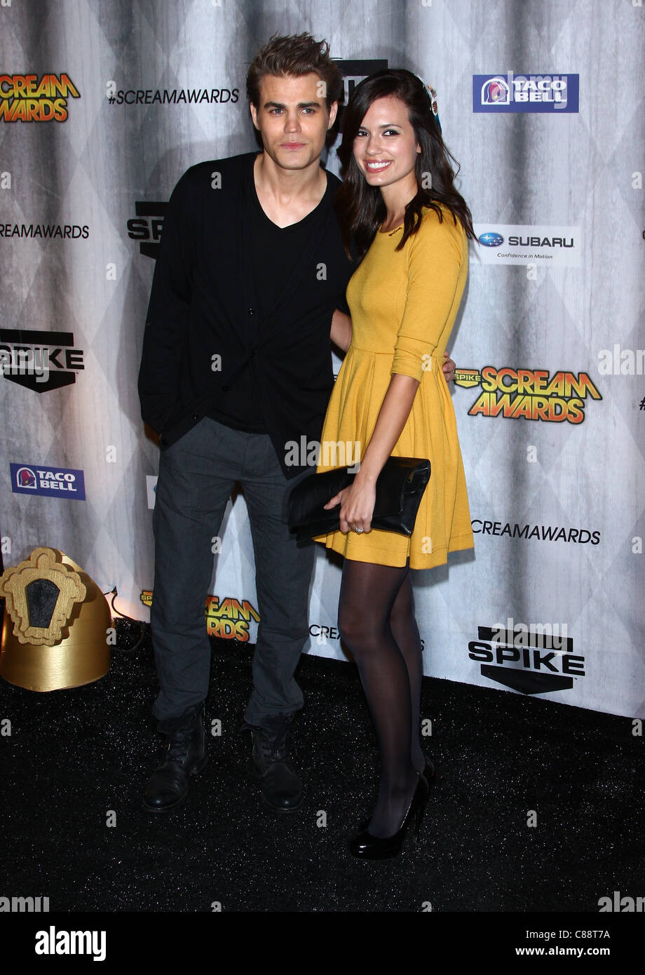 PAUL WESLEY & TORREY DEVITTO SPIKE TV SCREAM 2011 LOS ANGELES Kalifornien USA 15 Oktober 2011 Stockfoto