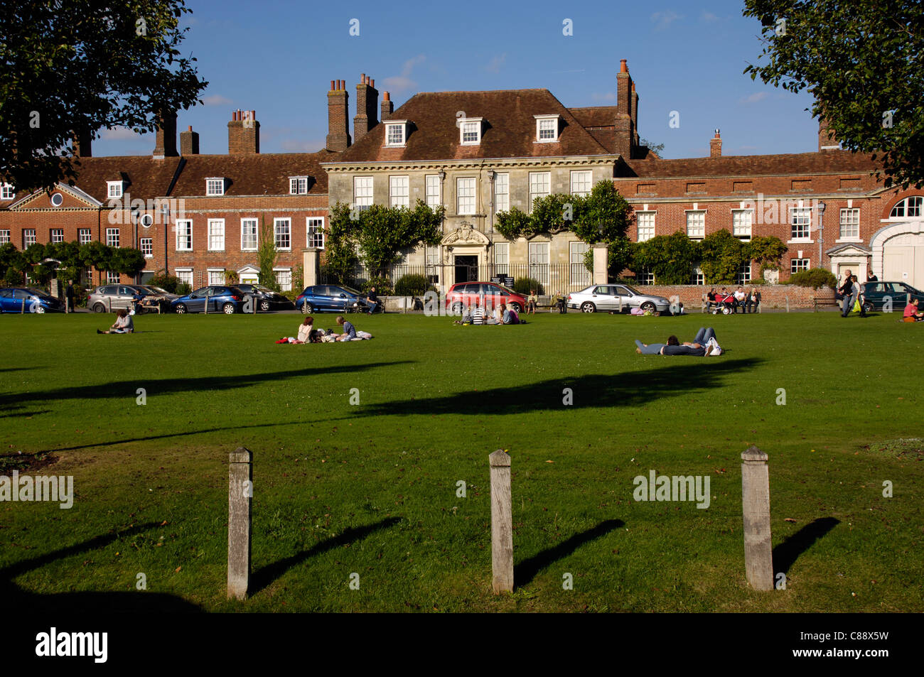 In und um Salisbury Stockfoto