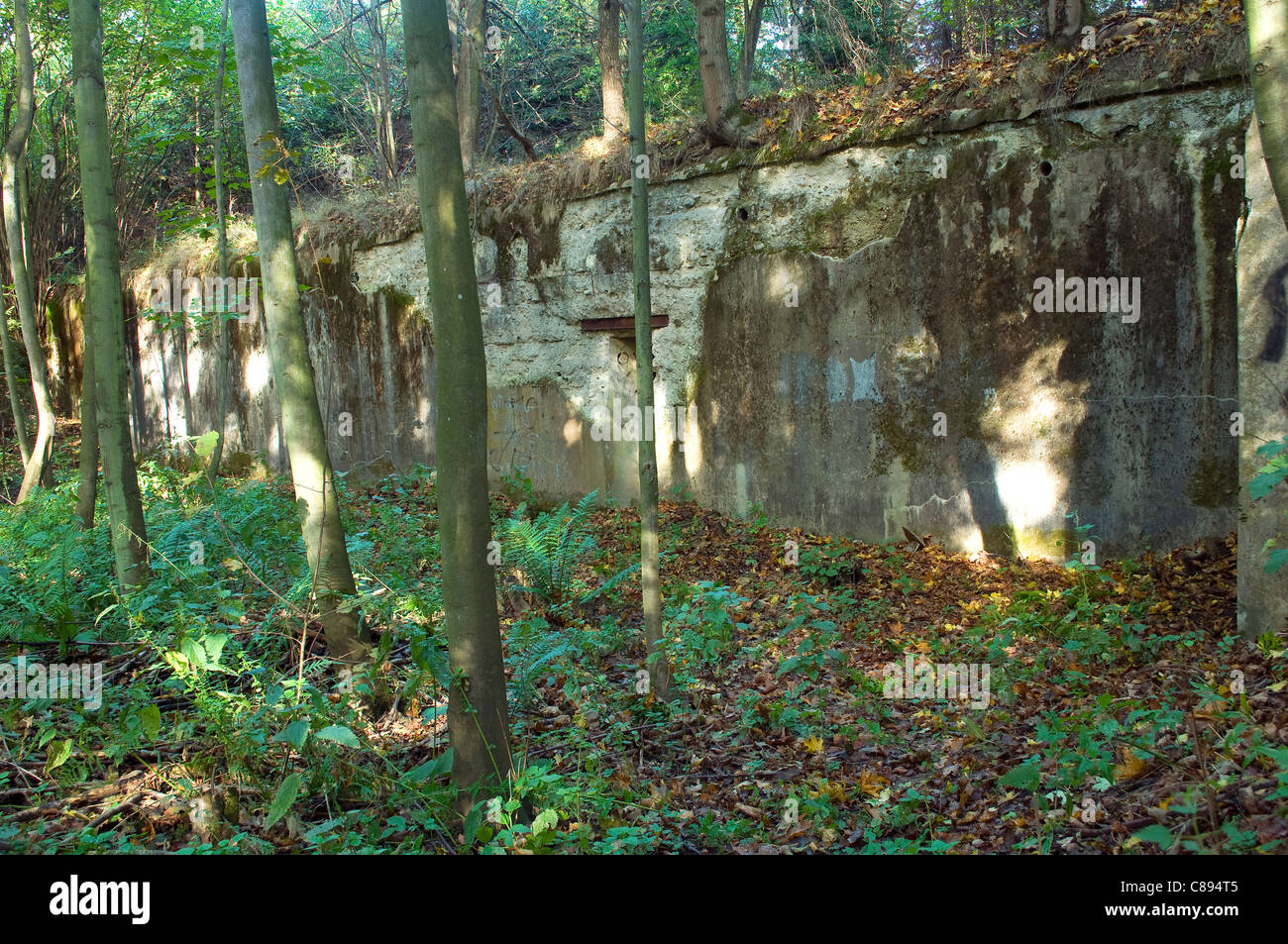 German nazi bunker concrete Fotos und Bildmaterial in hoher Auflösung