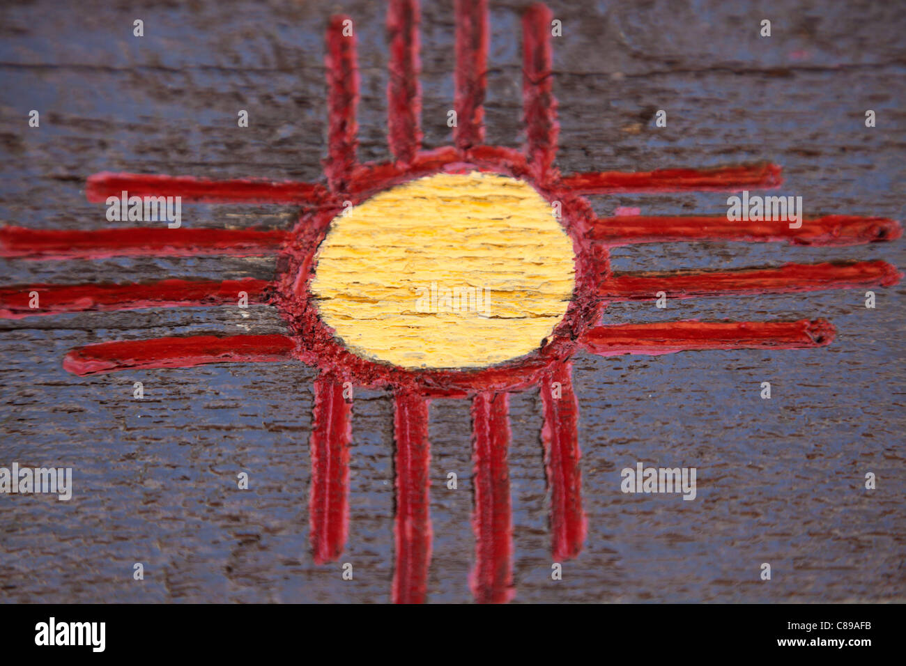 New Mexico-symbol Stockfoto