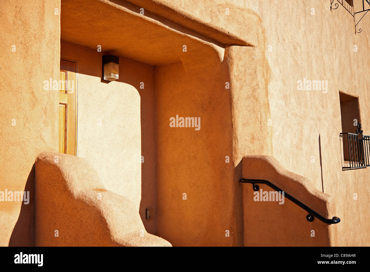 Eingang zum Hause adobe Stockfoto Eingang zum Hause adobe Stockfoto