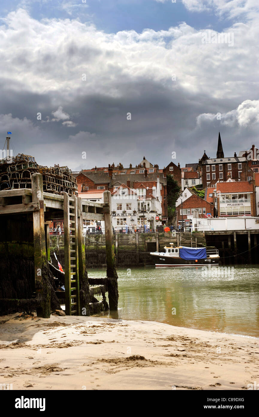 Whitby Yorkshire england Stockfoto