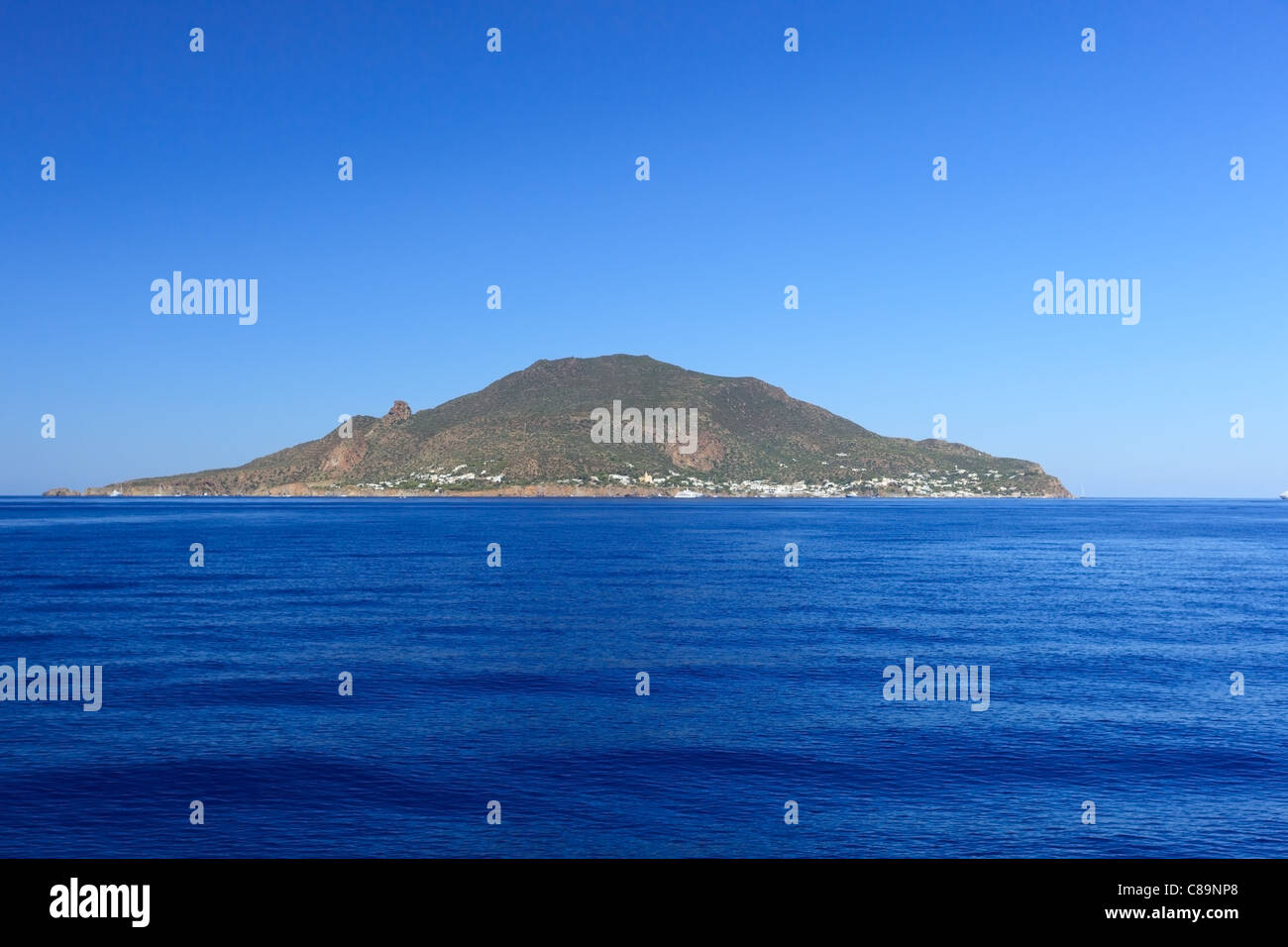 Panarea Insel Italiens, Teil der Gruppe der Äolischen Inseln Stockfoto