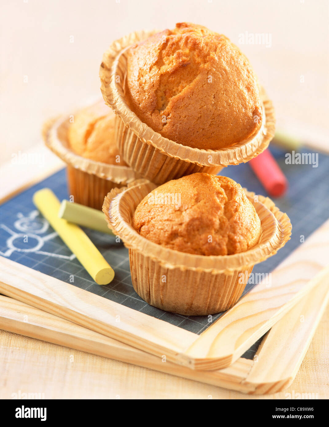 Süße muffins Stockfoto