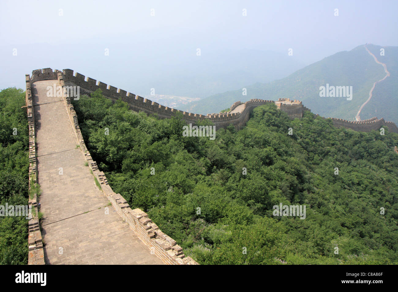 Die chinesische Mauer, China Stockfoto