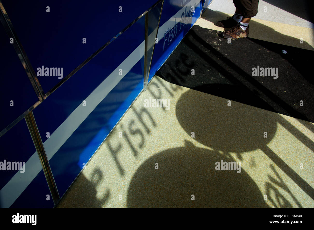 Fish &amp; Chips-Shop, Swanage, Dorset Stockfoto