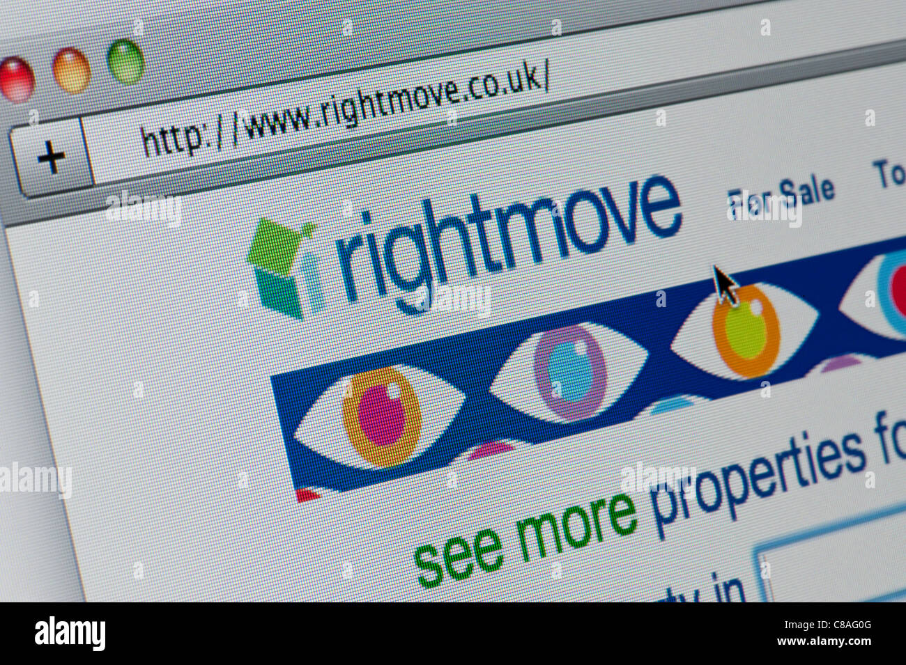 Nahaufnahme des Rightmove Logos wie auf ihrer Website zu sehen. (Nur zur redaktionellen Verwendung: print, TV, e-Book und redaktionelle Webseite). Stockfoto Nahaufnahme des Rightmove Logos wie auf ihrer Website zu sehen. (Nur zur redaktionellen Verwendung: print, TV, e-Book und redaktionelle Webseite). Stockfoto