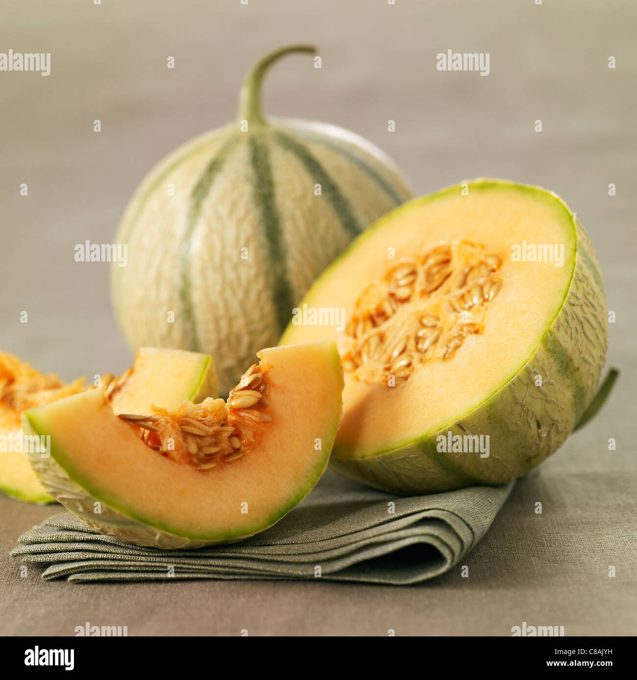 Melonen Stockfoto