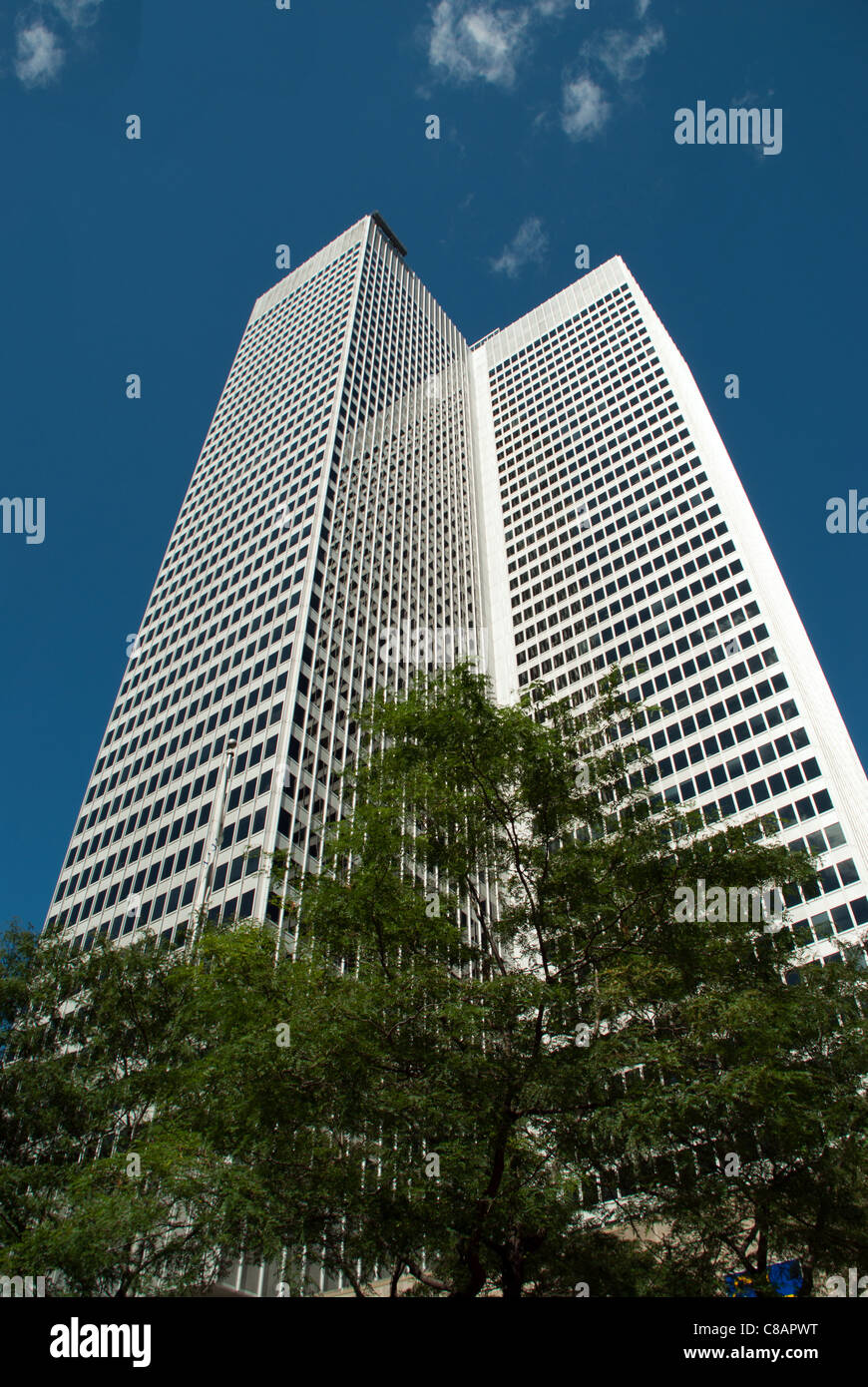 Setzen Sie Ville Marie, Montreal das höchste Gebäude in der Innenstadt, Quebec, Kanada Stockfoto