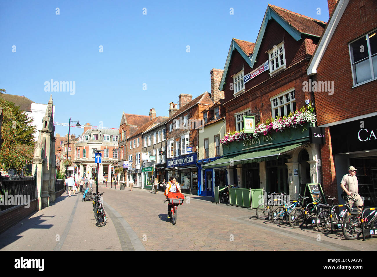 Bartholomew Street, Newbury, Berkshire, England, Vereinigtes Königreich Stockfoto