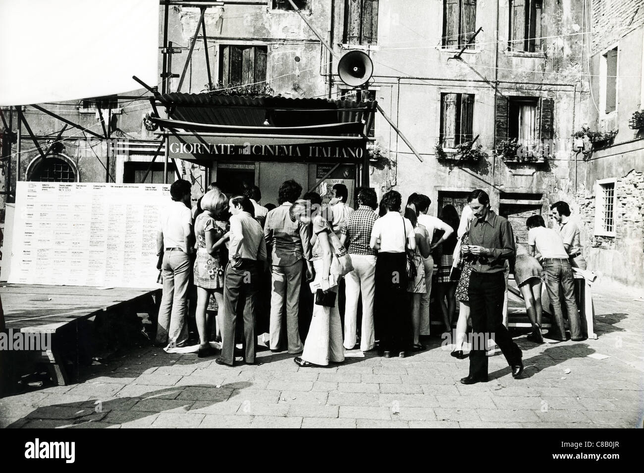 Kino-Tage in Venedig, 1973 Stockfoto