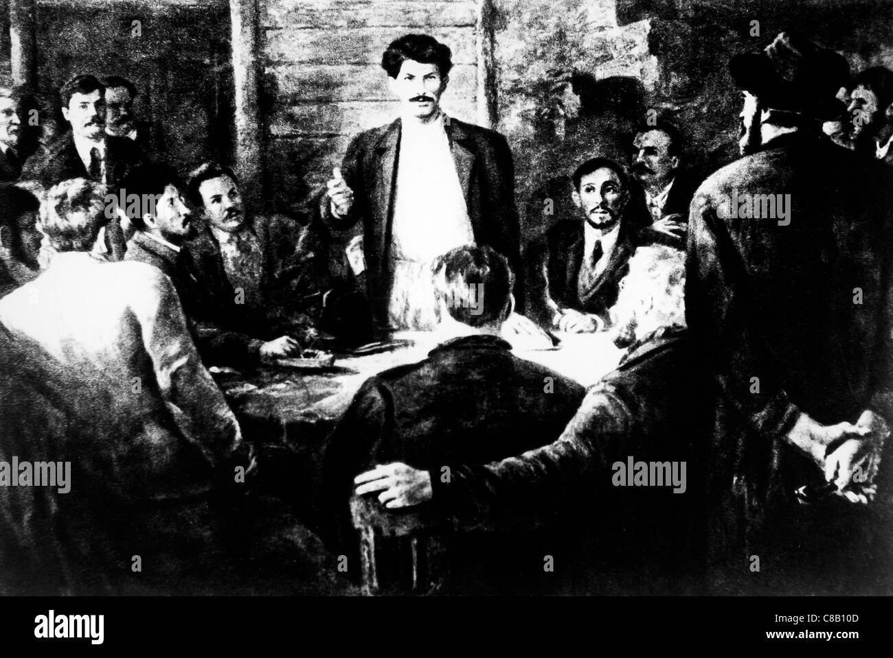 Joseph Stalin, 1917 Stockfoto