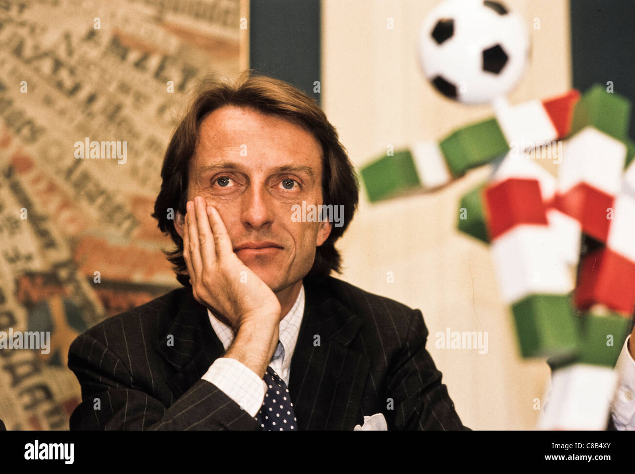 Luca di Montezemolo, Italia 90 Stockfoto