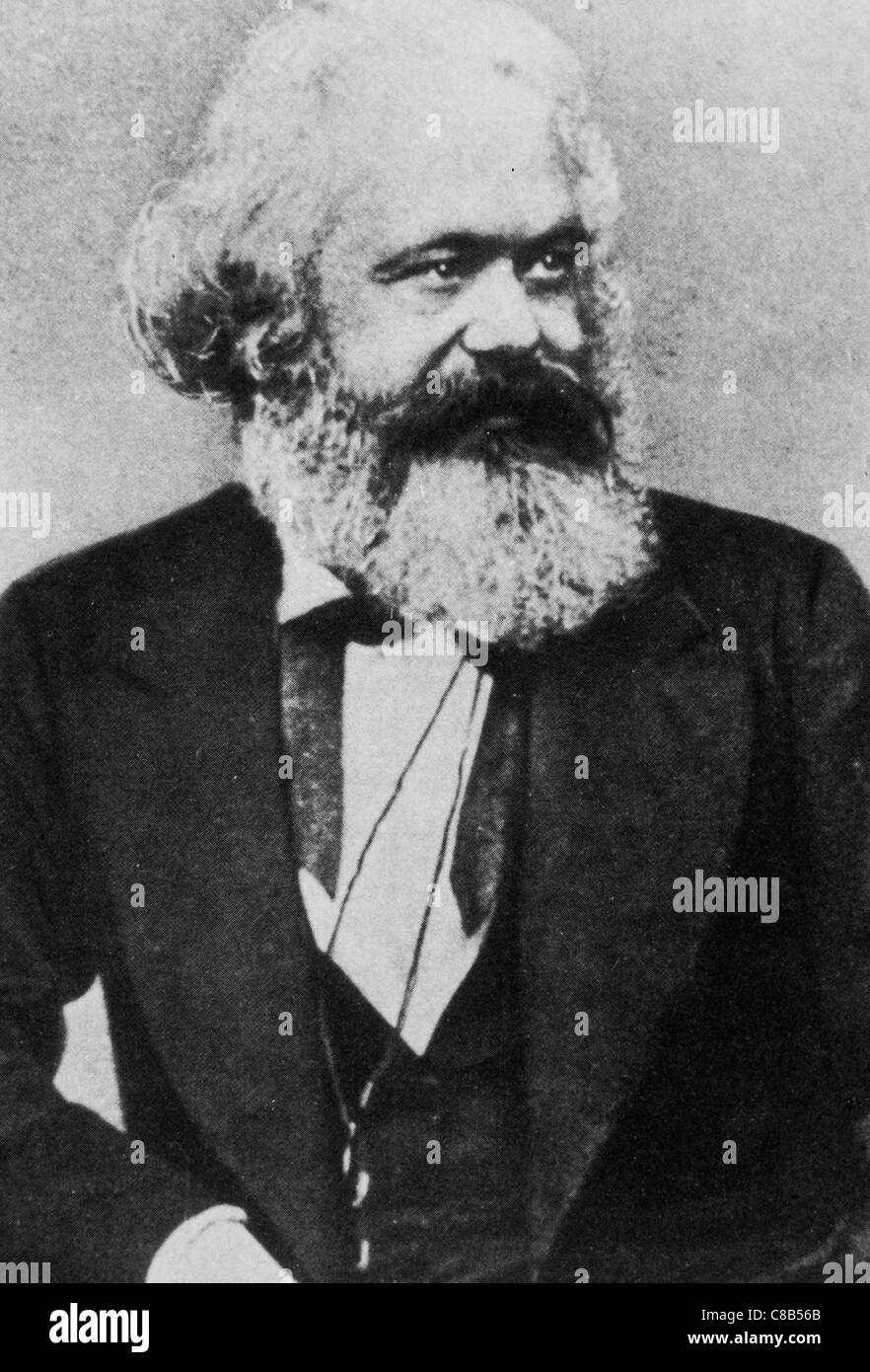 Karl Heinrich Marx Stockfoto