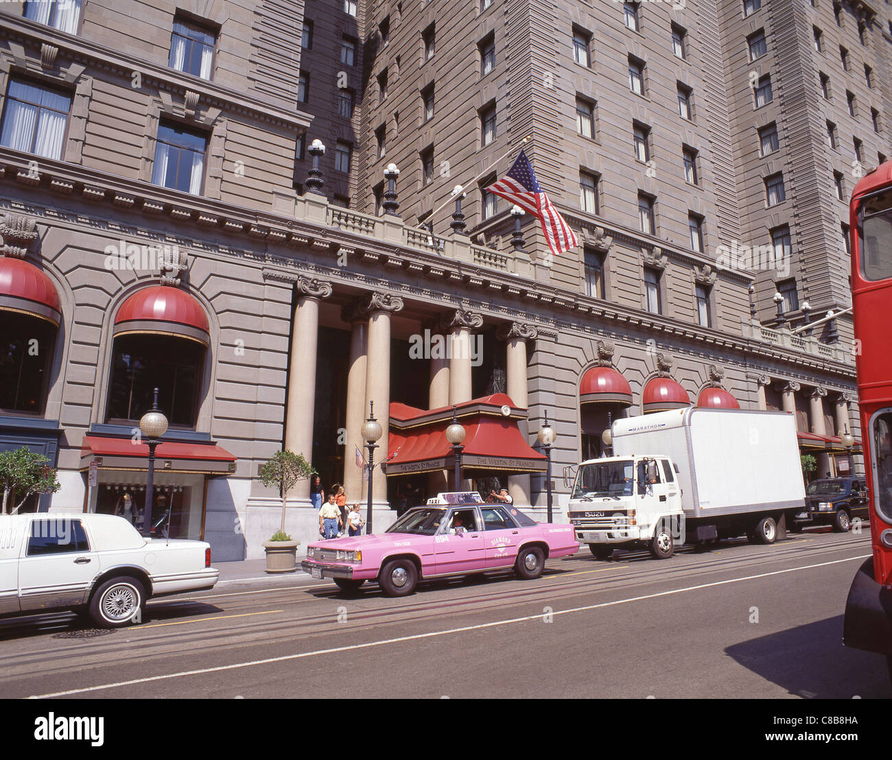 Hotel Westin St.Francis, Union Square, San Francisco, Kalifornien, Vereinigte Staaten von Amerika Stockfoto