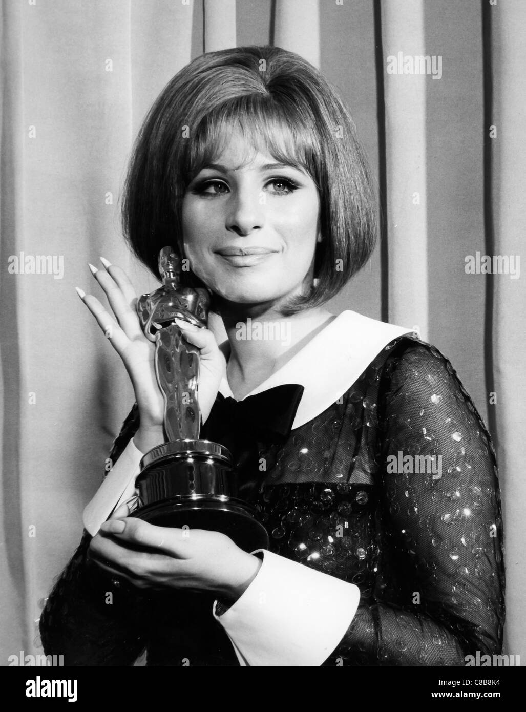 Barbra Streisand, Oscar, 1969 Stockfoto
