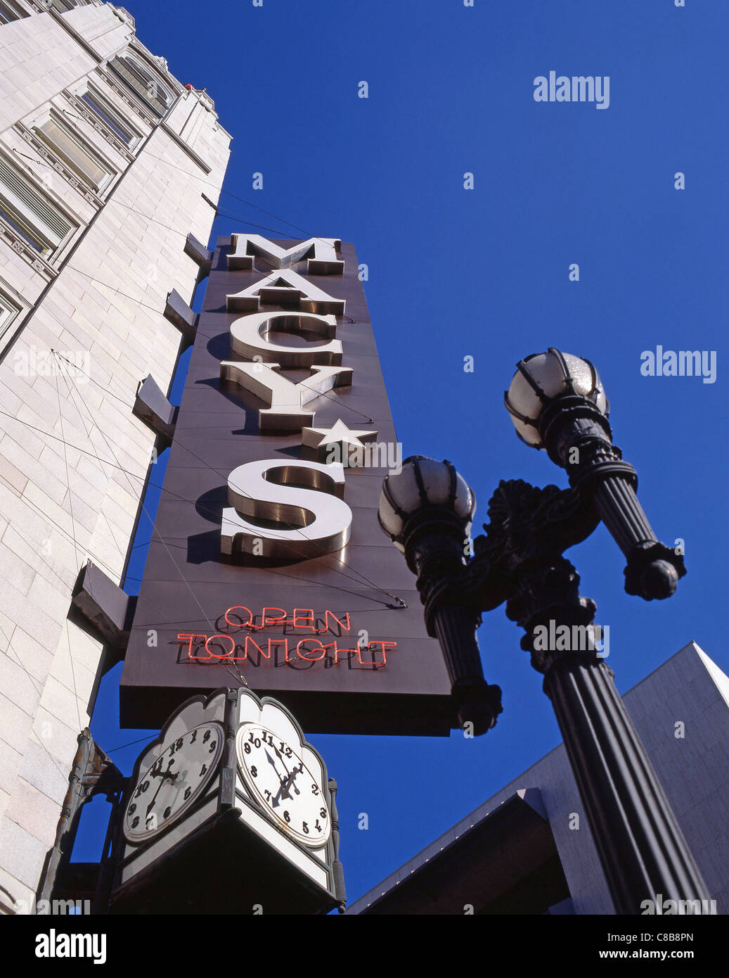 Macys Kaufhaus, Union Square, San Francisco, Kalifornien, Vereinigte Staaten von Amerika Stockfoto