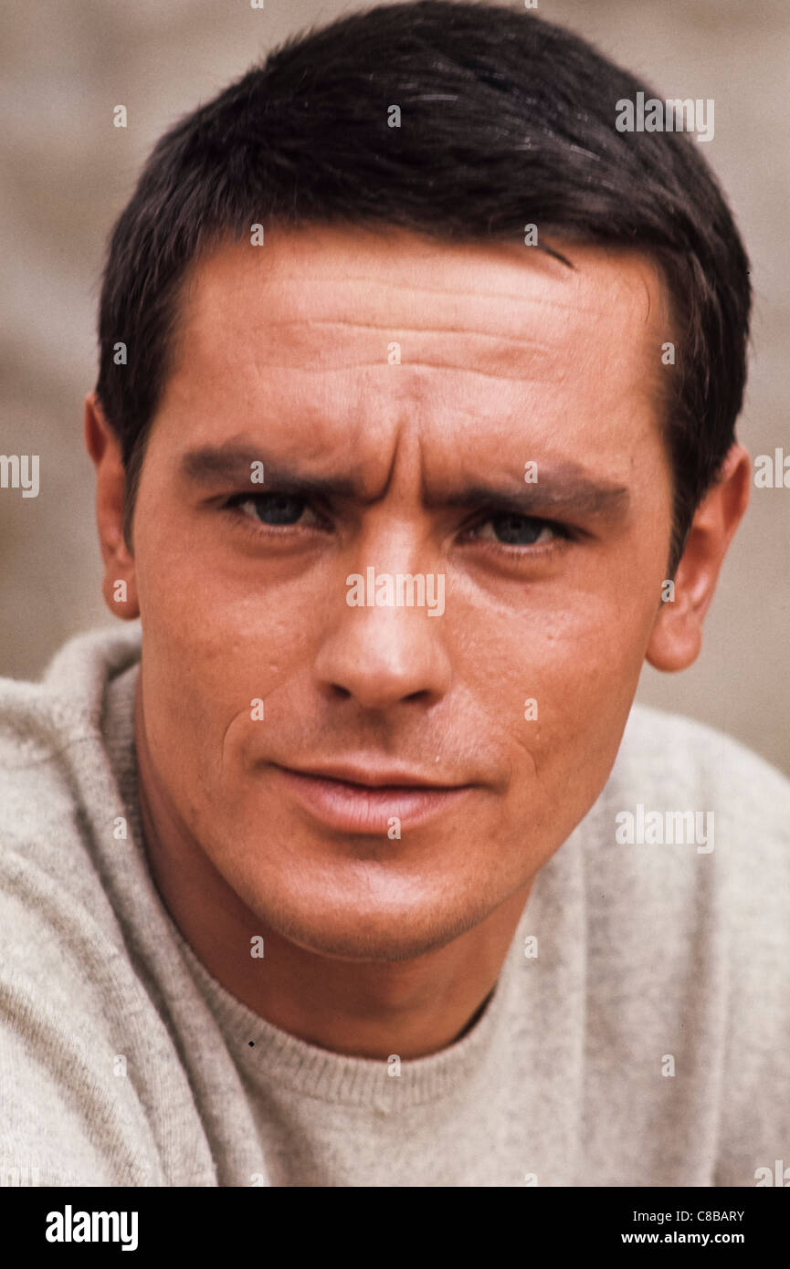 Alain delon Stockfoto