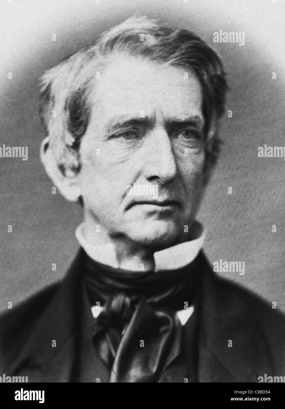 Vintage-Portraitfoto des amerikanischen Politikers William H. Seward (1801 - 1872) - US-Außenminister unter Abraham Lincoln und Andrew Johnson. Stockfoto