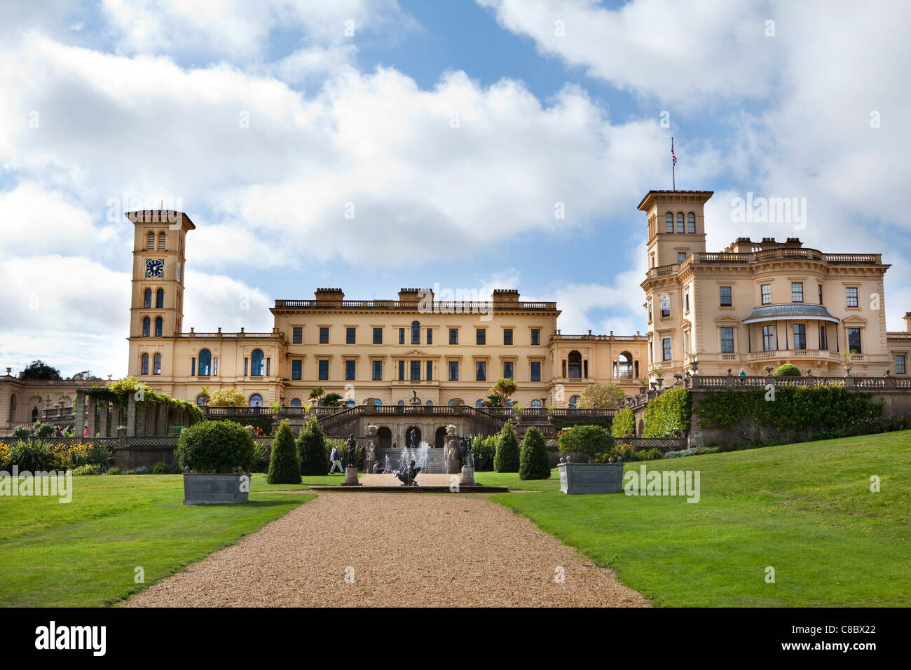 Osborne House, Isle Of Wight. Stockfoto