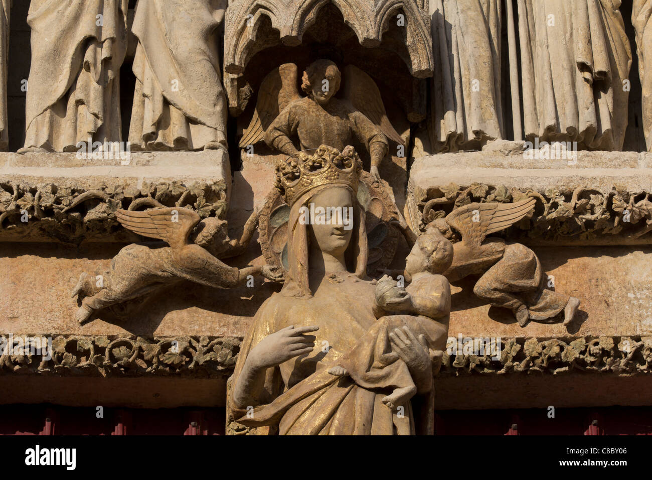 Kathedrale von Amiens, Picardie, Frankreich Stockfoto