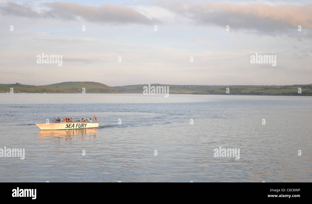 Die Sea Fury, eines der Boote, die Reisen von Padstow, Cornwall ausgeführt Stockfoto