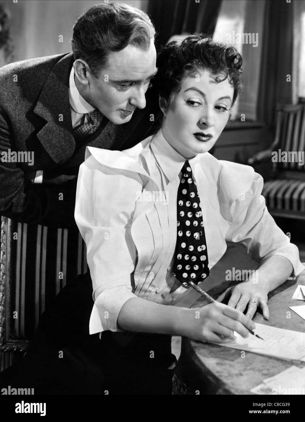 MICHAEL WILDING, GREER GARSON, DAS GESETZ UND DIE DAME, 1951 Stockfoto