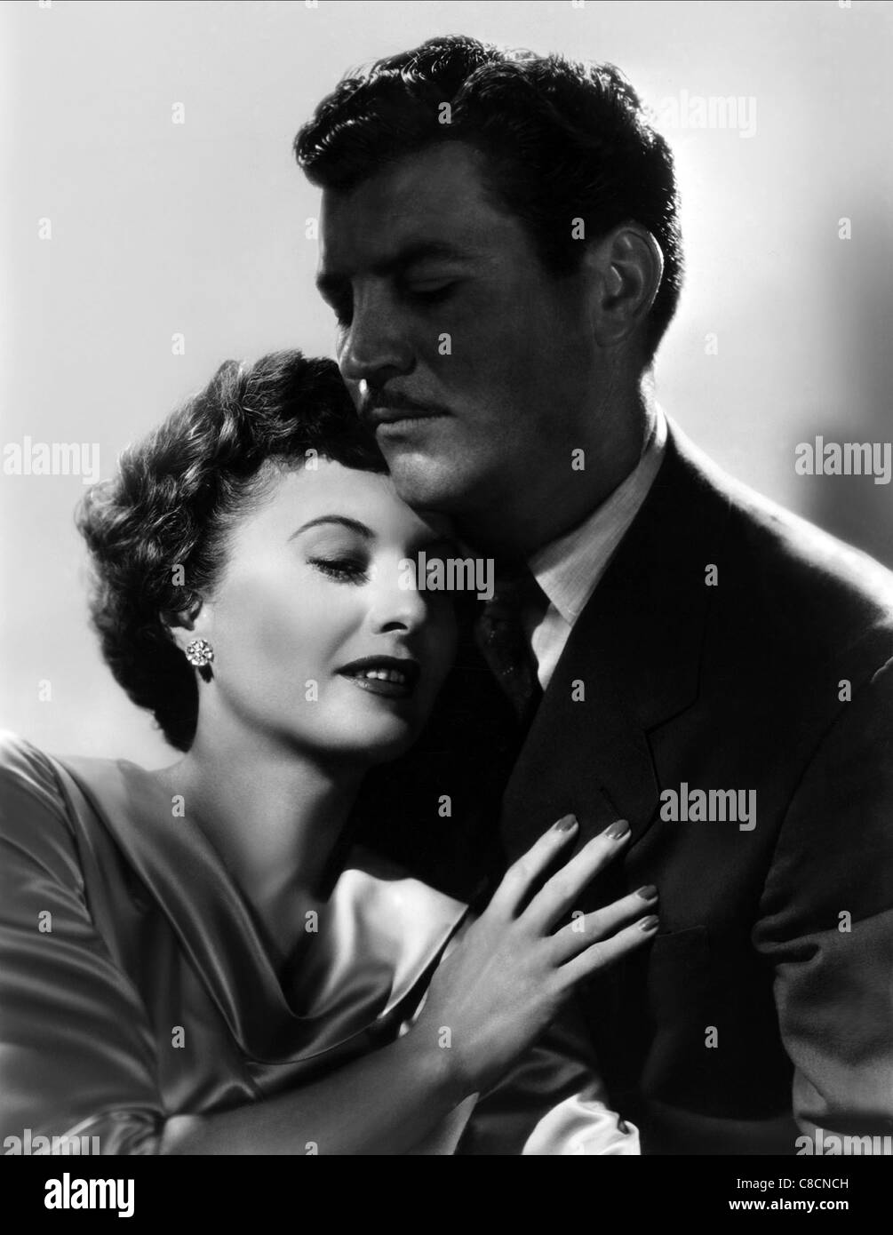 BARBARA STANWYCK, ROBERT PRESTON, DIE DAME SPIELT, 1949 Stockfoto