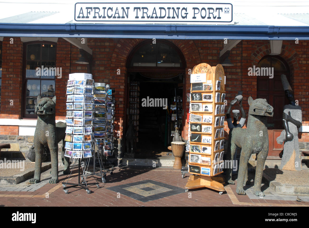 Afrikanische Handelshafen, der V&A Waterfront, Cape Town, Western Cape, Südafrika Stockfoto