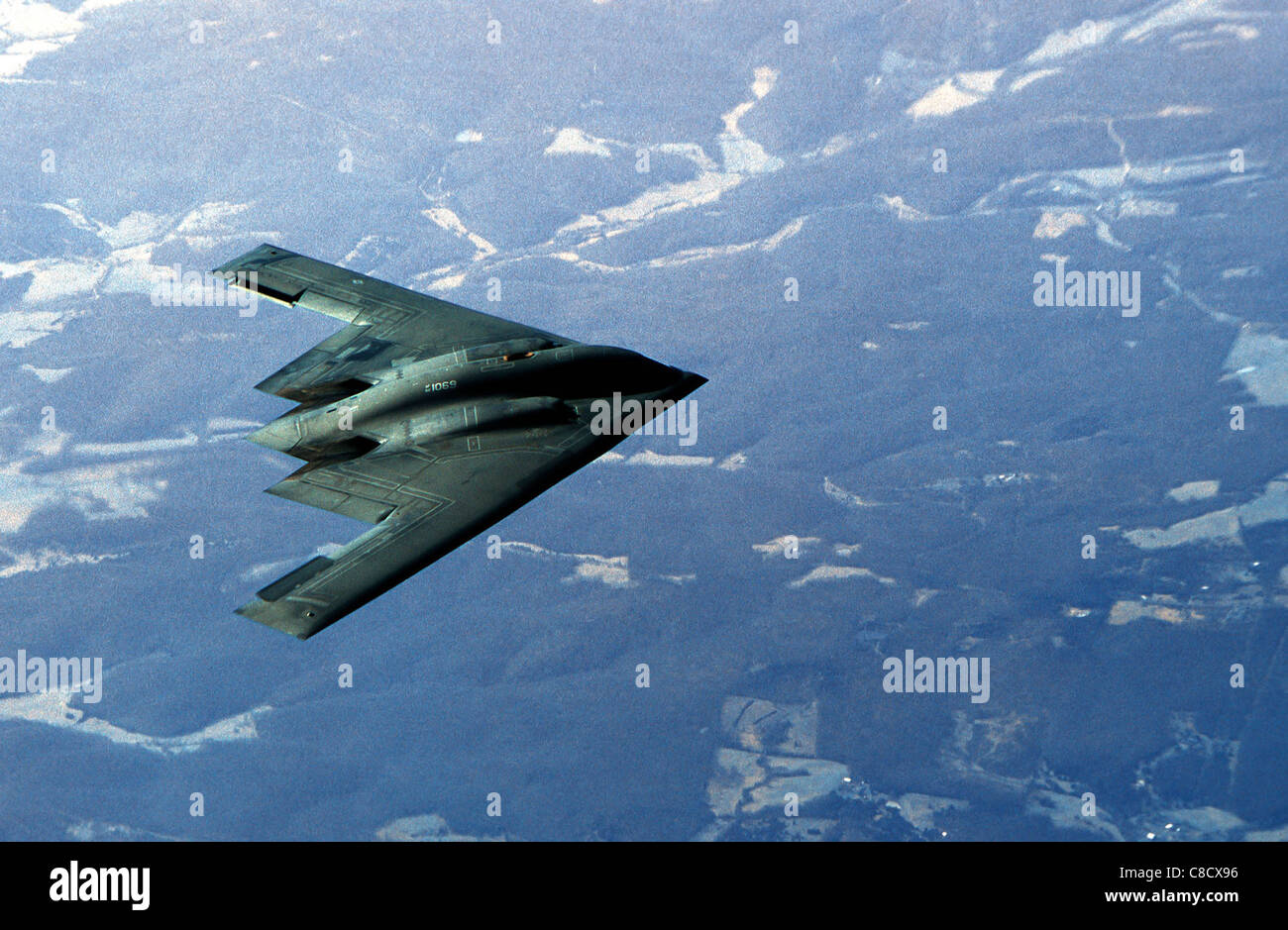 B2 Tarnkappenbomber Geist Flugzeuge Stockfoto