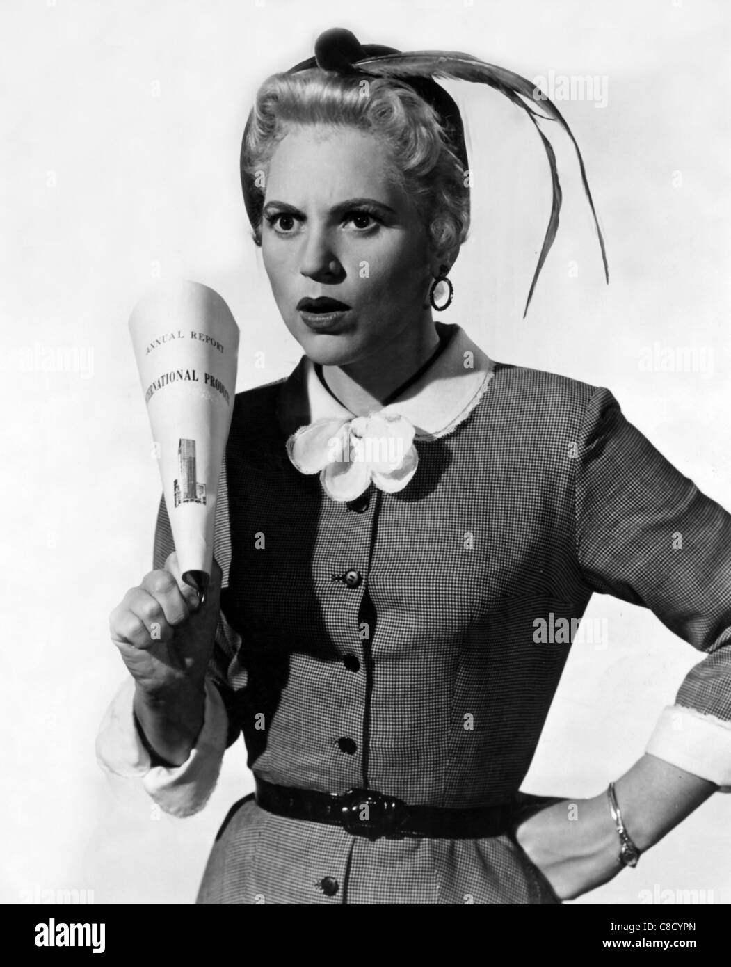 JUDY HOLLIDAY SCHAUSPIELERIN (1956) Stockfoto