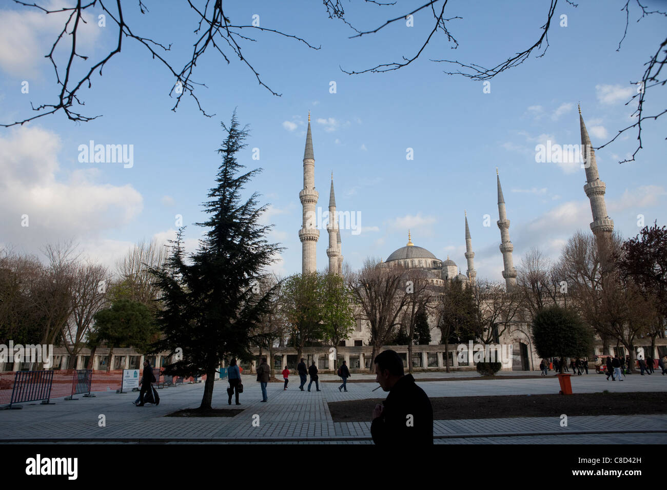 Blaue Moschee - Istanbul, Türkei. Stockfoto