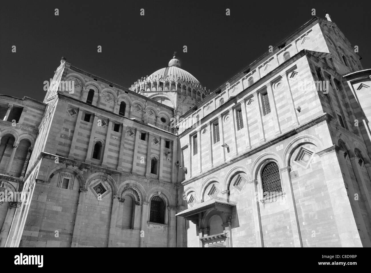 Pisa-Duomo Santa Maria Assunta (St. Maria Himmelfahrt) berechtigt. Pisa, Italien. Stockfoto