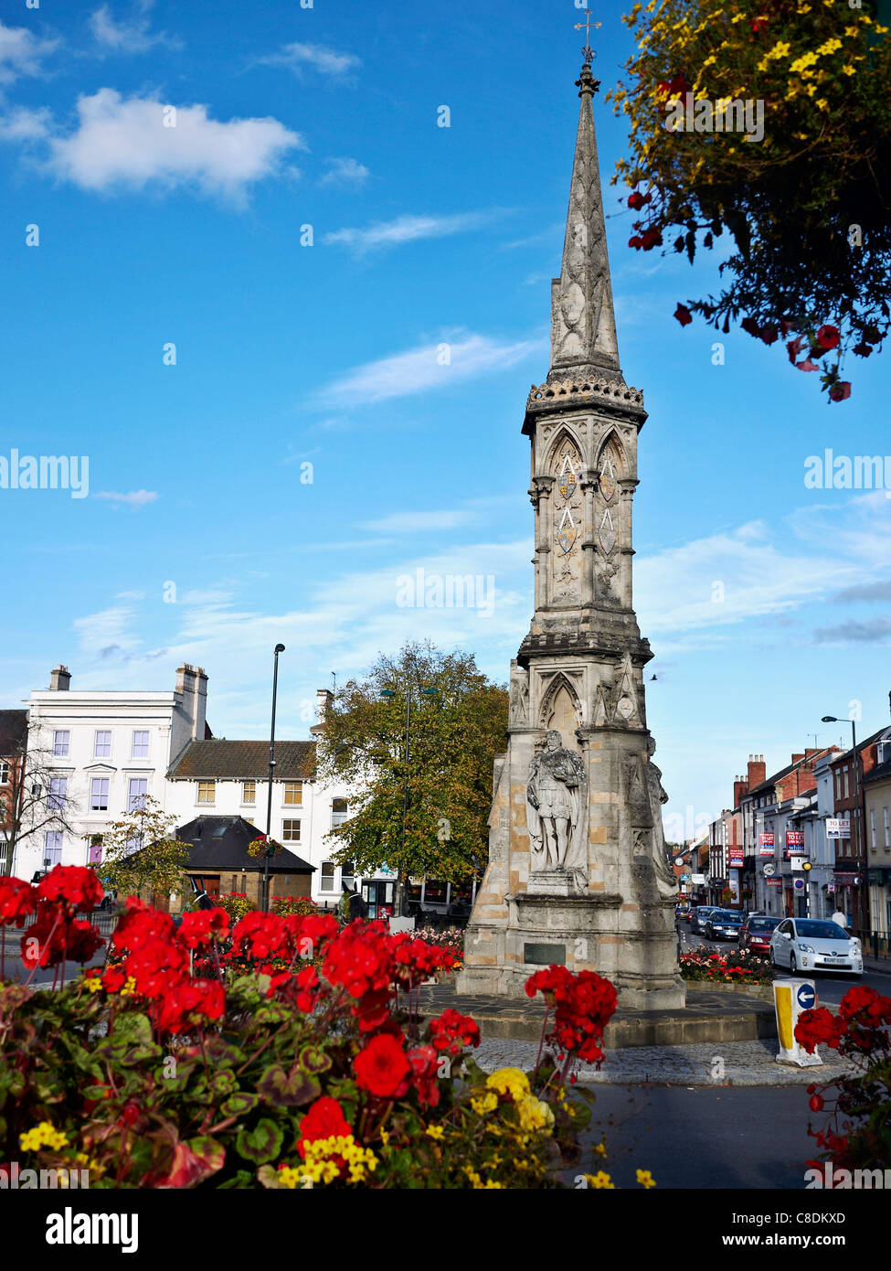 Das Denkmal Banbury Cross. Oxfordshire, England, Großbritannien Stockfoto