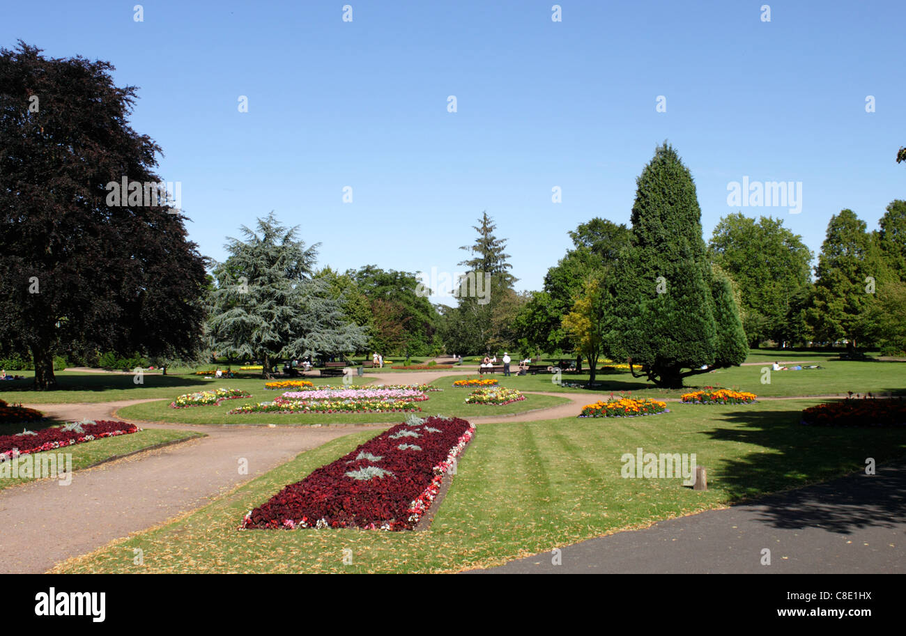 St Nicholas Park Warwick Warwickshire Stockfoto