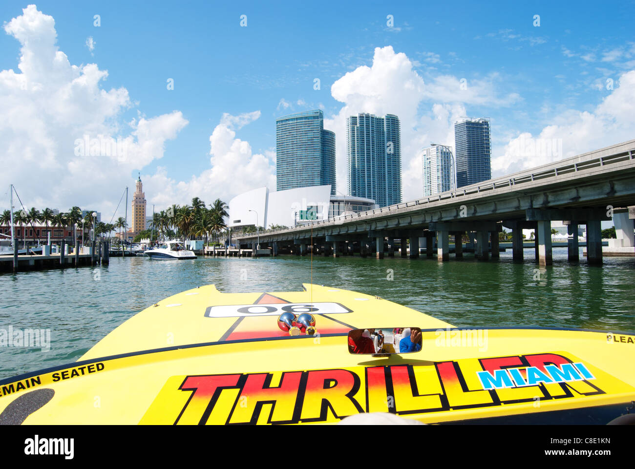 Thriller Eber Fahrt in Miami (2011). Stockfoto