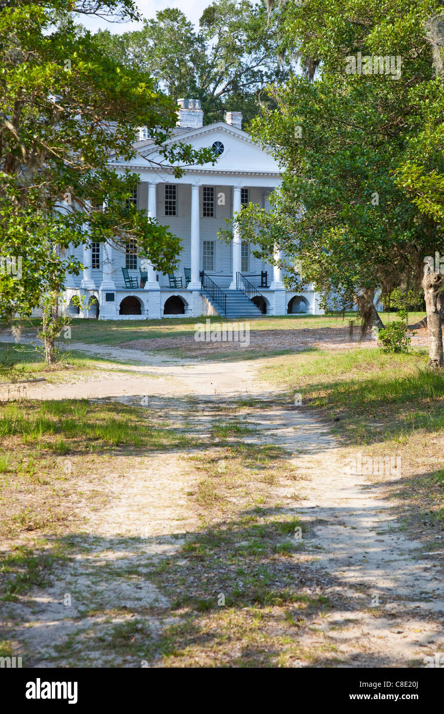 Hampton Plantation, staatliche historische Ort in South Carolina Stockfoto