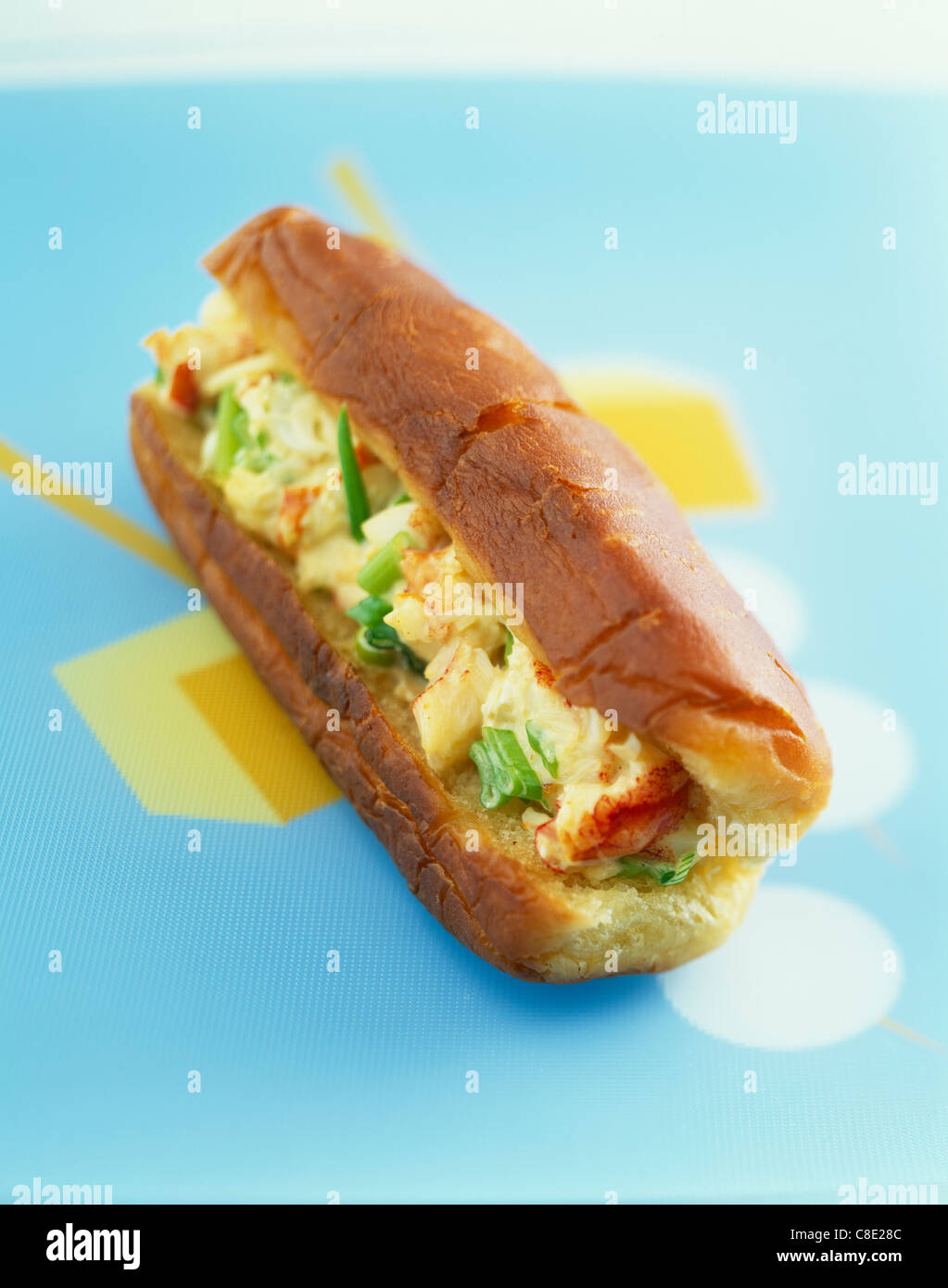 Schicke Hummer-Hot-dog Stockfoto