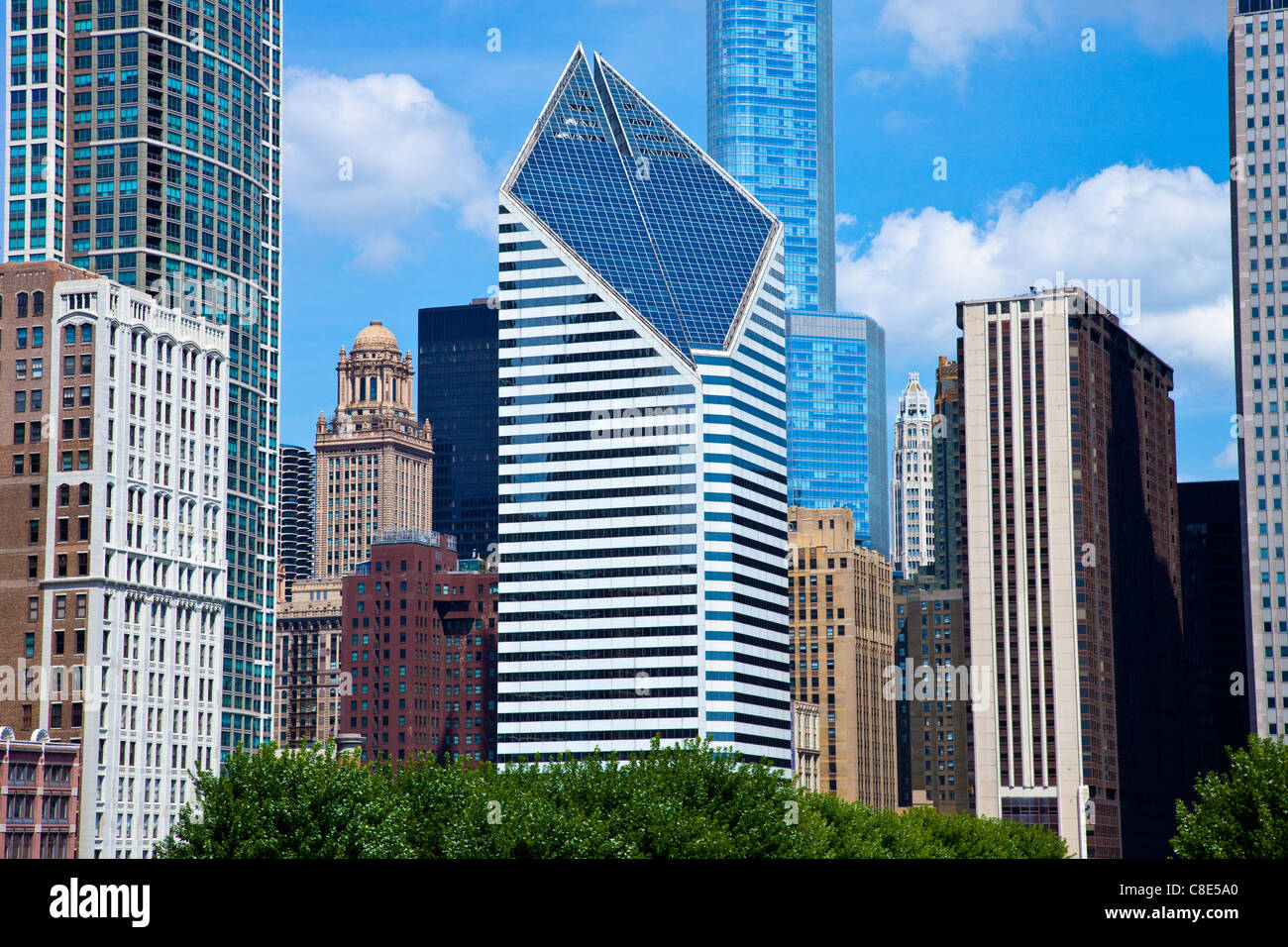 Smurfit-Stone Building, Chicago, Illinois Stockfoto